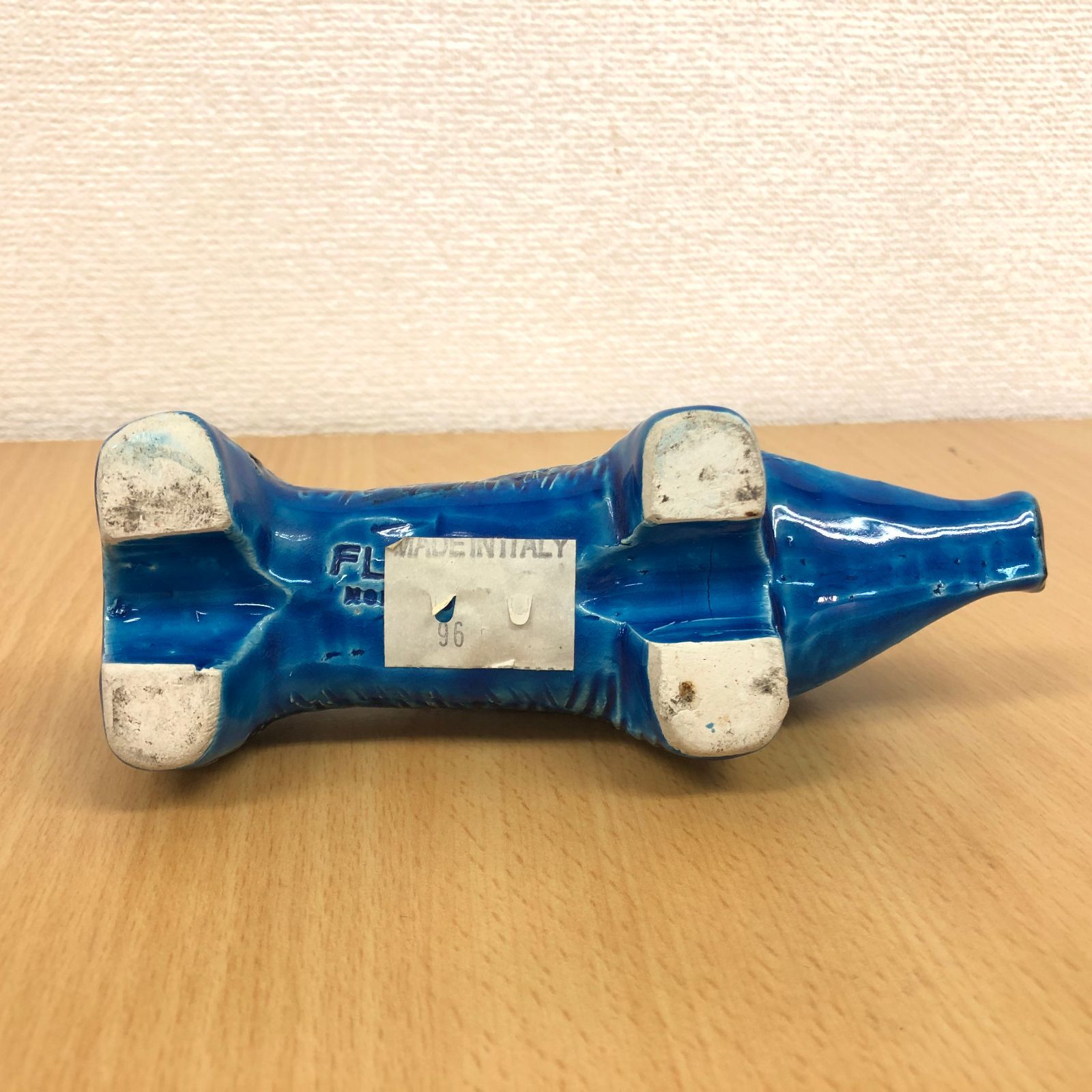 【FLAVIA】フラビア　イノシシ　陶器置物 FLAVIA フラビア イノシシ No.96 リミニブルー l - メルカリ