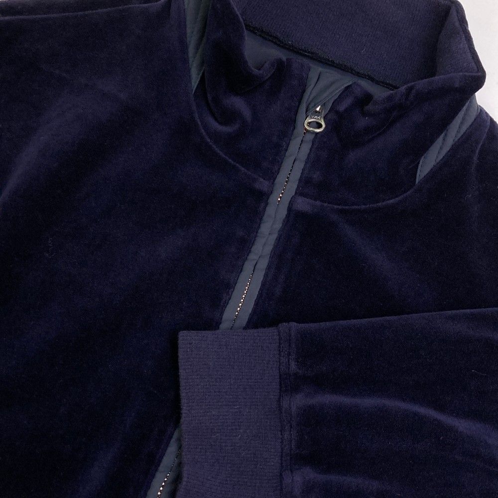 マスターバニーエディション　ネイビー フルジップジャケット MASTER BUNNY EDITION マスターバニー ブルゾンジャケット