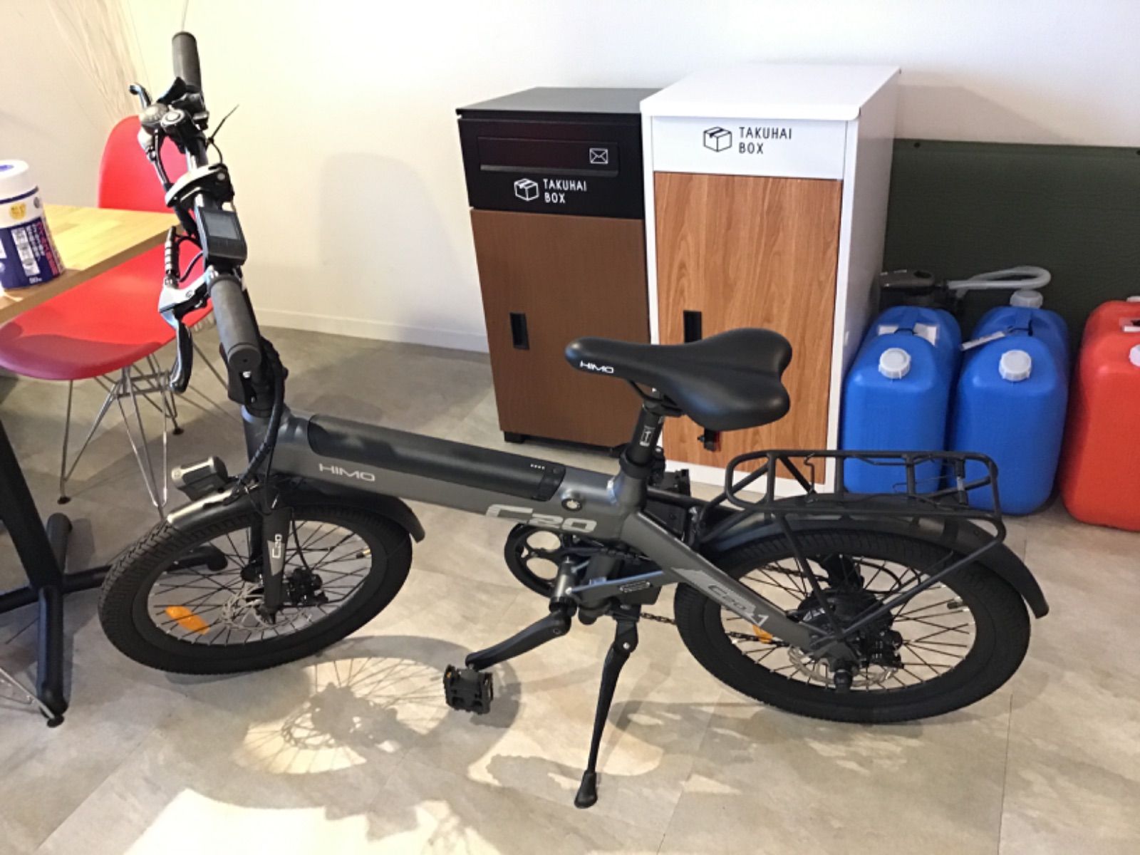 電動アシスト自転車 HIMO C20 グラファイト