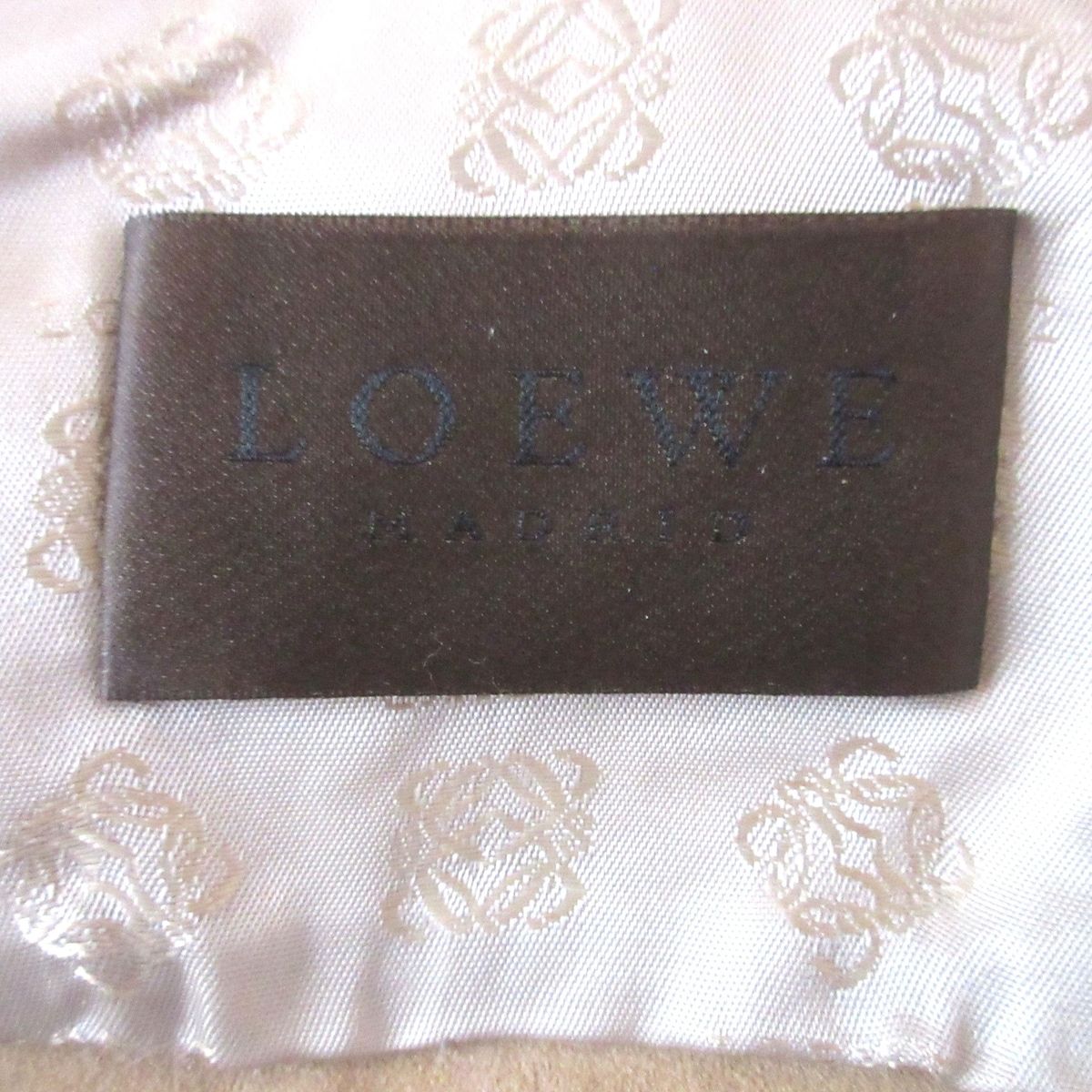 LOEWE(ロエベ) ジャケット サイズ40 M レディース - ベージュ 長袖 ...