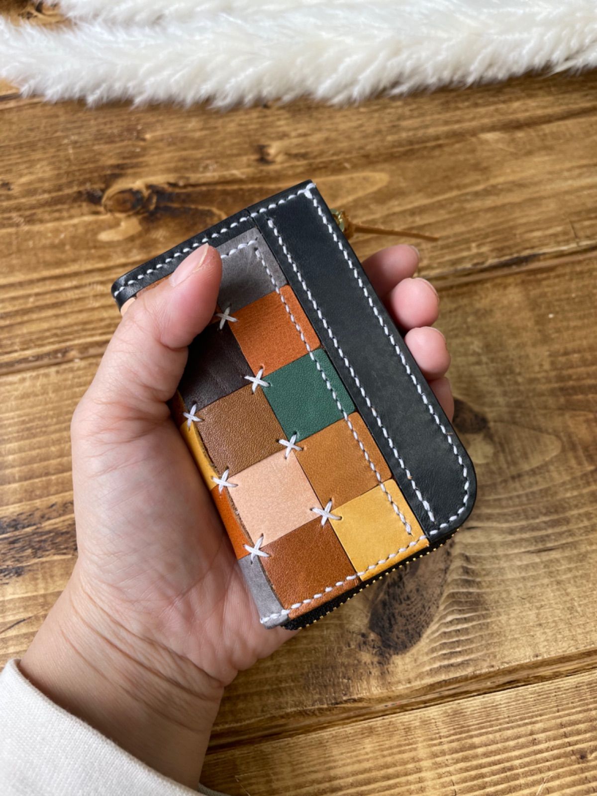 ③犬オーダー受付パネル（ハンカチ） パネル生地 犬柄 69 ガーゼ