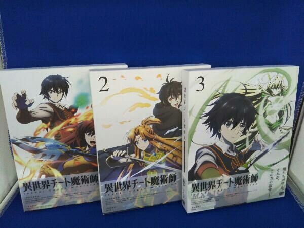 異世界チート魔術師 DVD全巻完結セット DVD 【※※※】[全3巻セット]異世界チート魔術師 Vol.1~3 - メルカリ