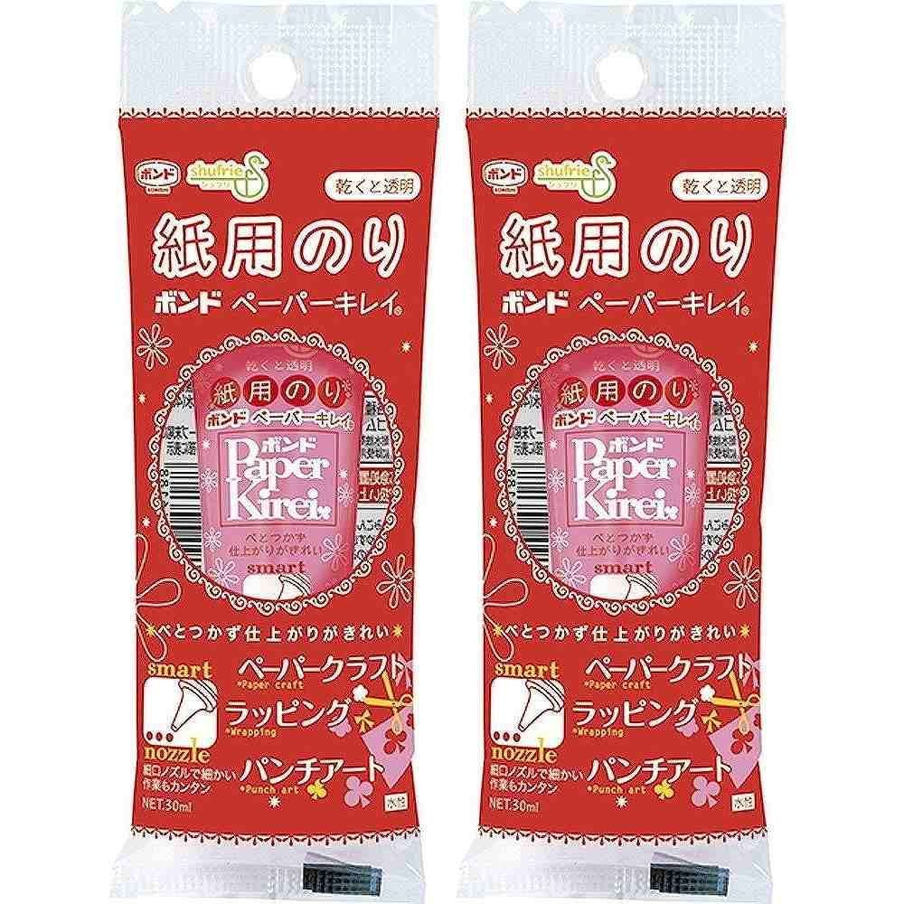 ボンド コニシ 紙用のり ボンドペーパーキレイ ×2個セット ① - のり