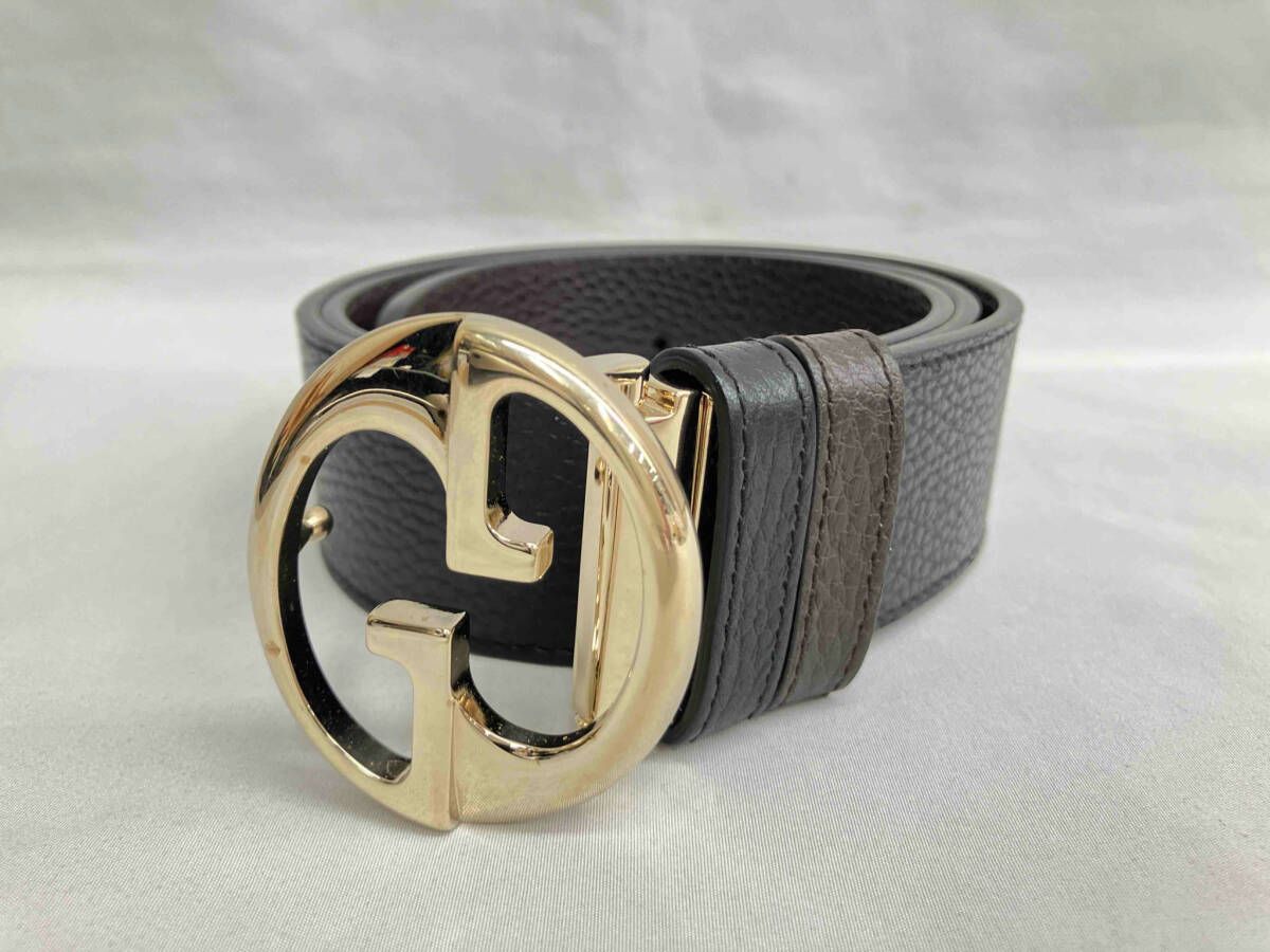 GUCCI グッチ 450000 CAO2G 85 34 601254 ベルト 黒 ブラック メンズ ブランド小物