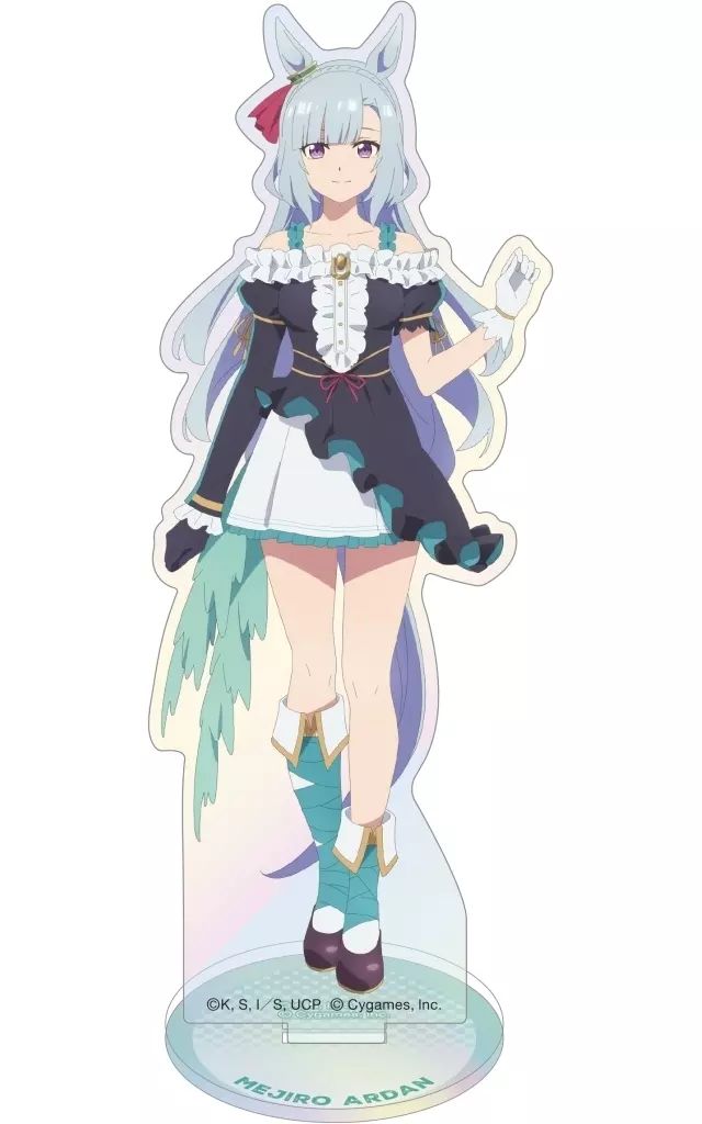 ウマ娘 アクリルコースター メジロアルダン ウマ娘 6th アニメイトカフェ アクリルコースター