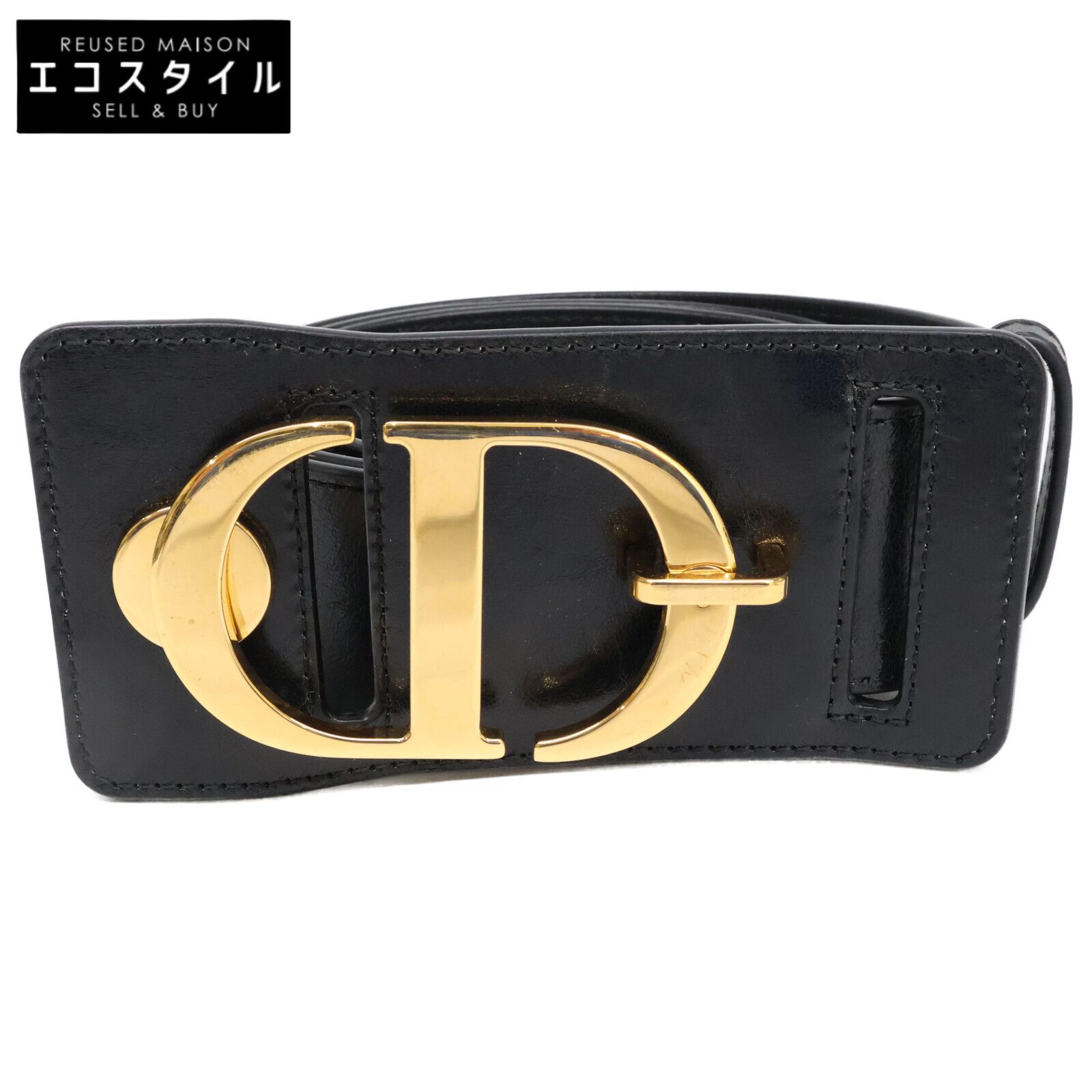 未使用品 箱・カード付き Christian Dior ベルト CDロゴグラム