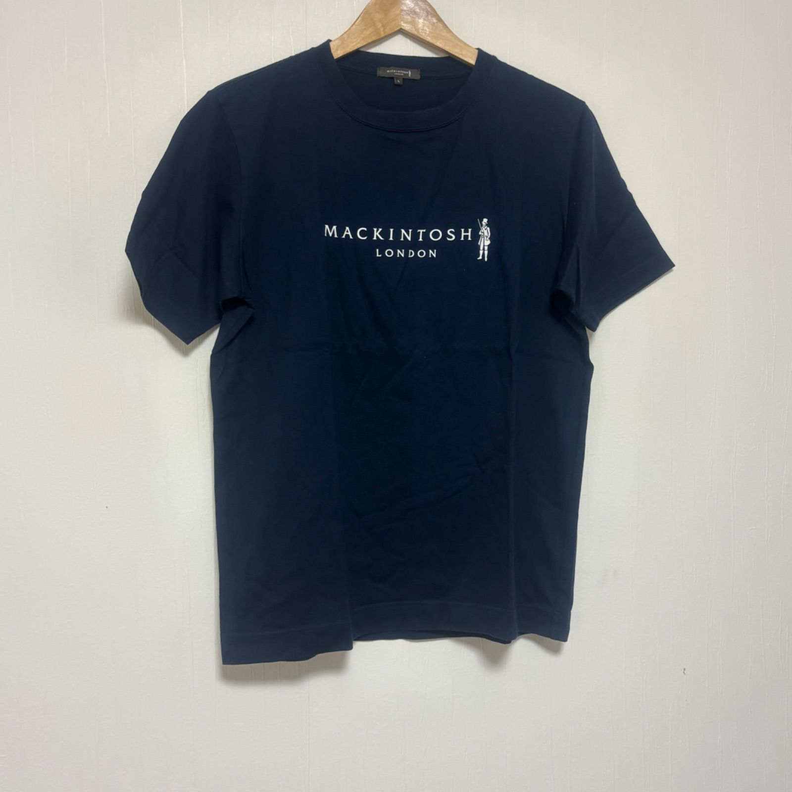 Z304【美品】MACKINTOSH マッキントッシュ 半袖Tシャツ ネイビー