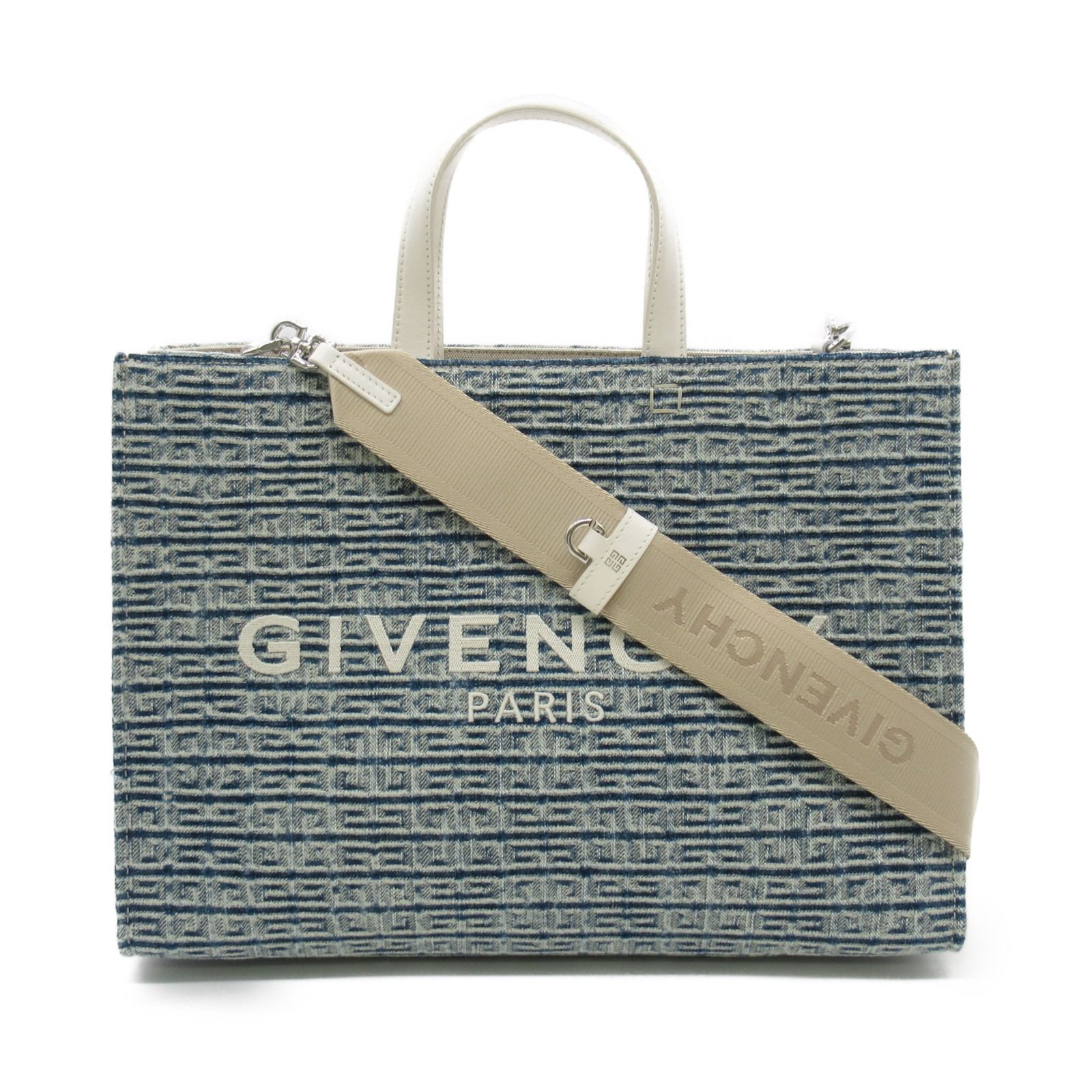 ジバンシィ GIVENCHY Gトート ミディアム ブリーチデニム トート
