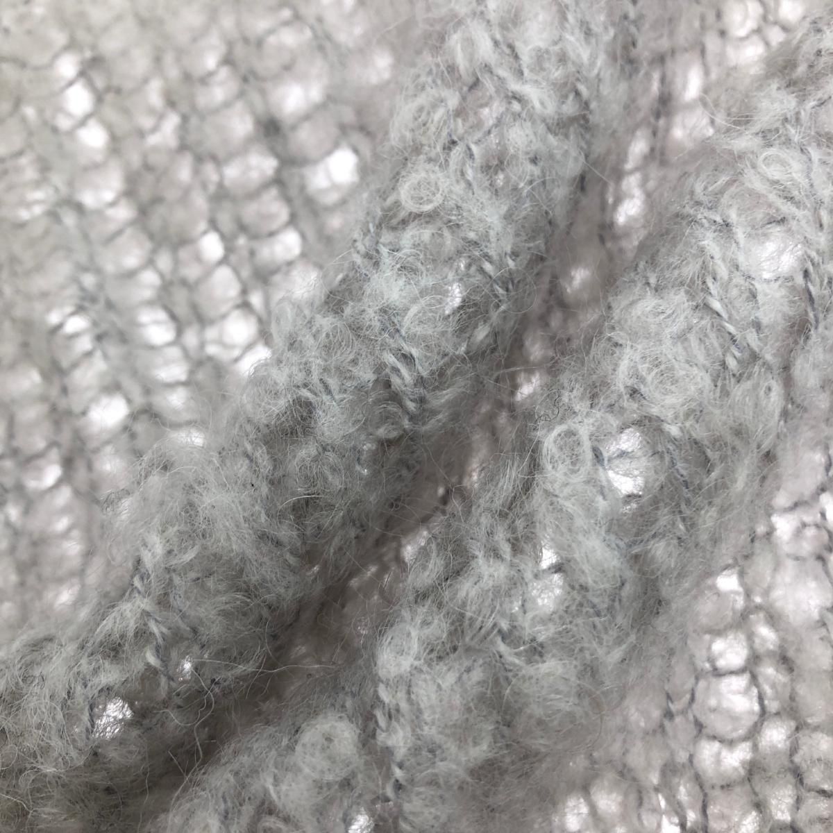 HELMUT LANG ヘルムートラング  長袖ニット サイズ:S  グレー  レディース 　240001130752 HELMUT LANG ヘルムートラング 長袖ニット サイズ:S グレー