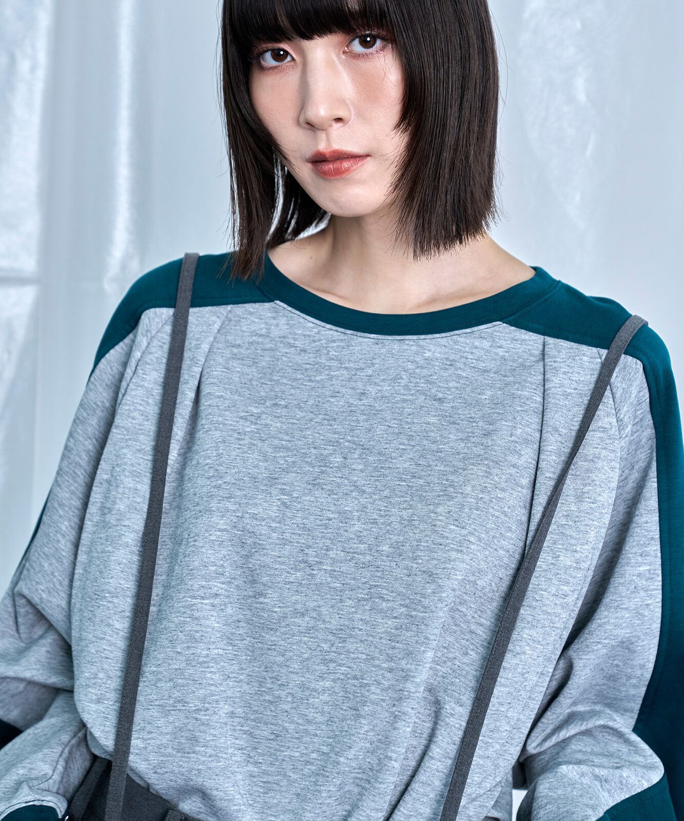 Nora Lily ノラリリー 【3カラー】スイッチングバイカラータック