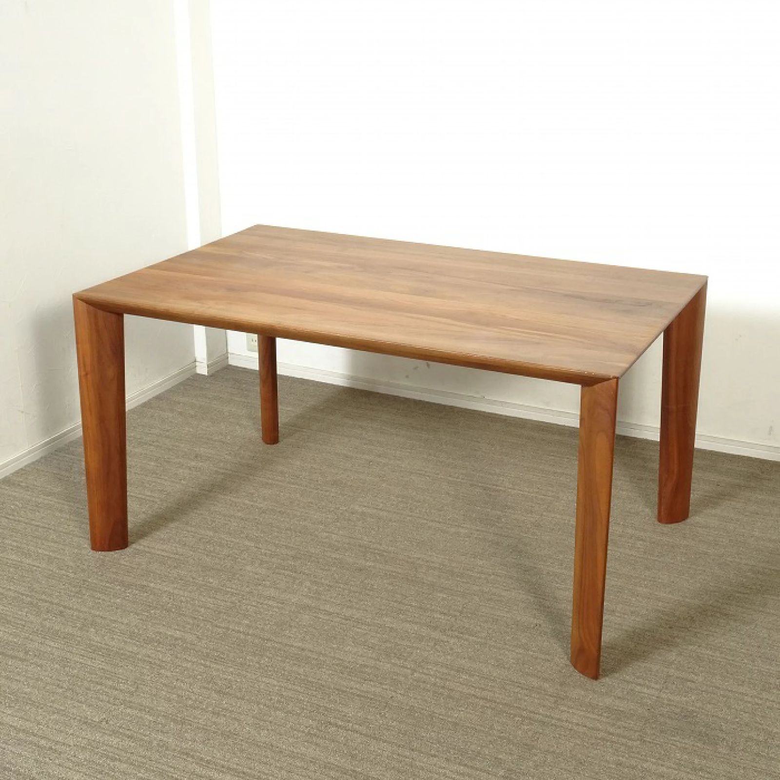 ◾︎SELUNO◾︎ 展示 karimoku カリモク家具 DU4705 テーブル - CT6165 チェア 4脚 ウォールナット無垢材 ダイニングセット 56万 v667