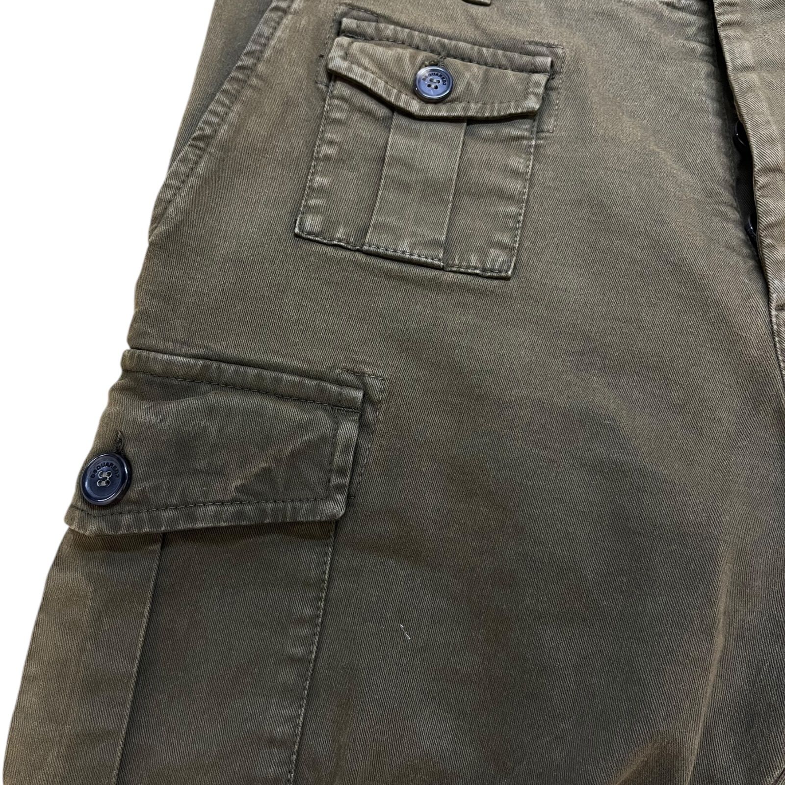 DSQUARED2 (ディースクエアード) コットン ストレッチ カーゴ