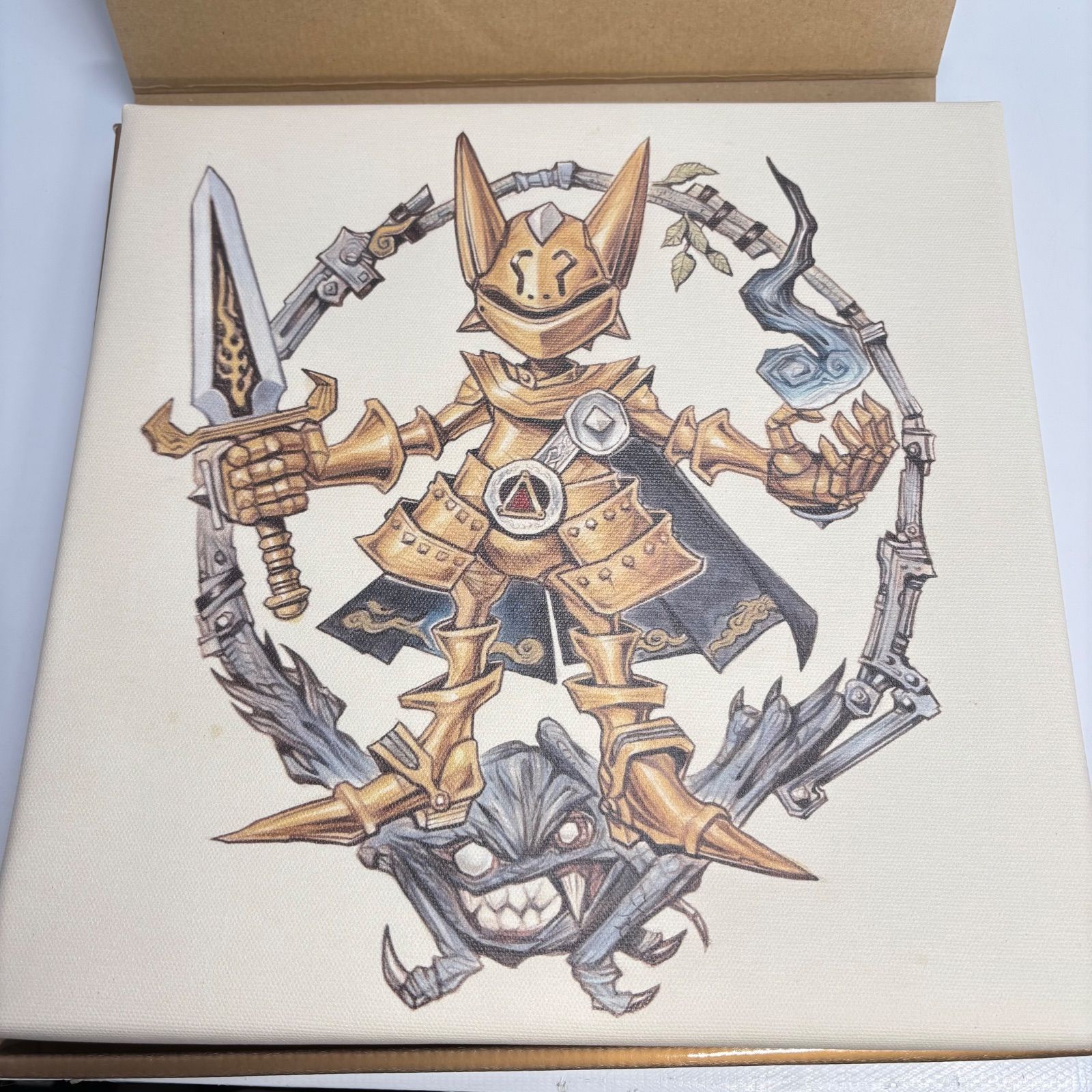 牙狼　アートパネル 牙狼 アートパネル 「絵本の黄金騎士」 インテリアパネル 2011