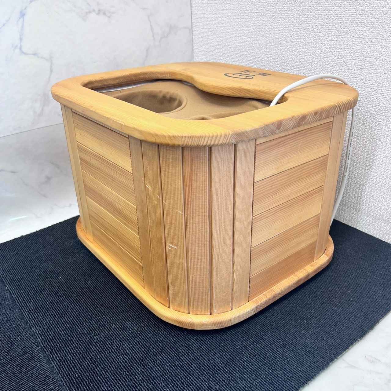 わがんせ ぽかぽか足湯ミニナチュラル RJ805 中古品 動作品