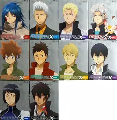 アニメDVD 家庭教師ヒットマンREBORN! 未来編 X イクス 初回版全10巻セット
