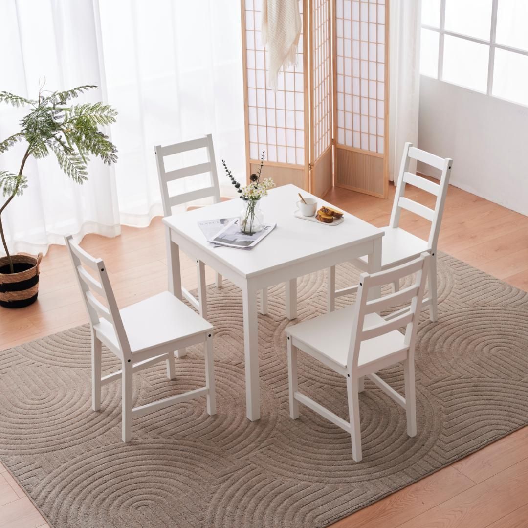 【5点セット】ダイニングセット 2人用 モダン北欧 食卓 シンプル おしゃれ新作 5点セット】ダイニングセット 2人用 モダン北欧 食卓 シンプル