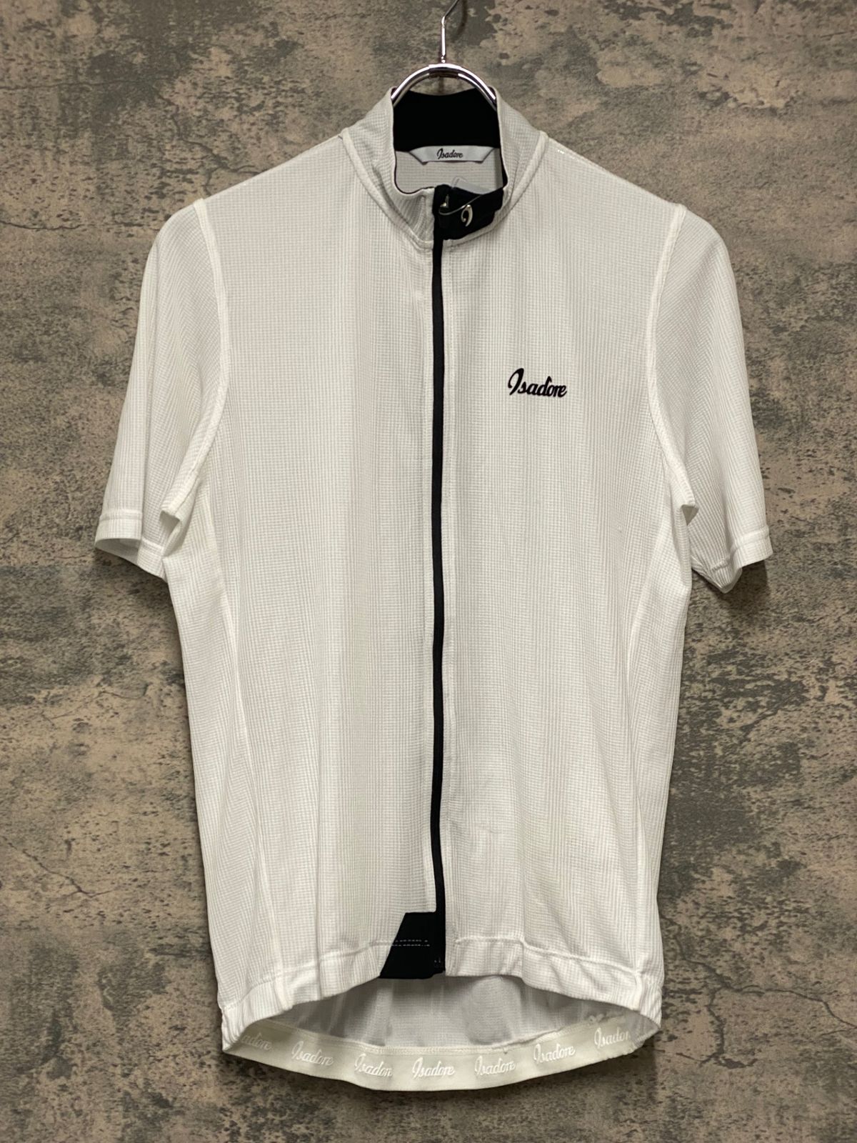 JJ986 イザドア ISADORE 半袖 サイクルジャージ 白 L