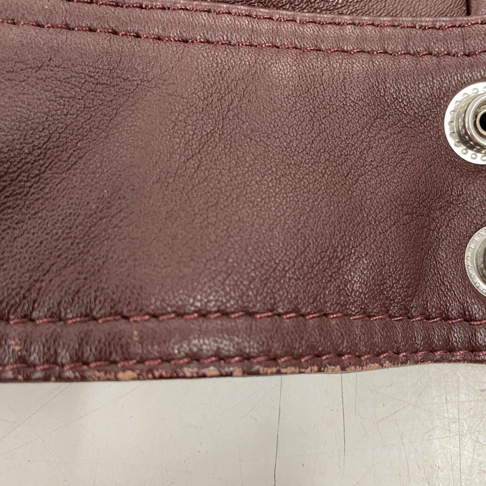 DIESEL(ディーゼル) シングルライダース 羊革 ラムレザー 中古 DIESEL(ディーゼル) シングルライダース 羊革 ラムレザー 中古