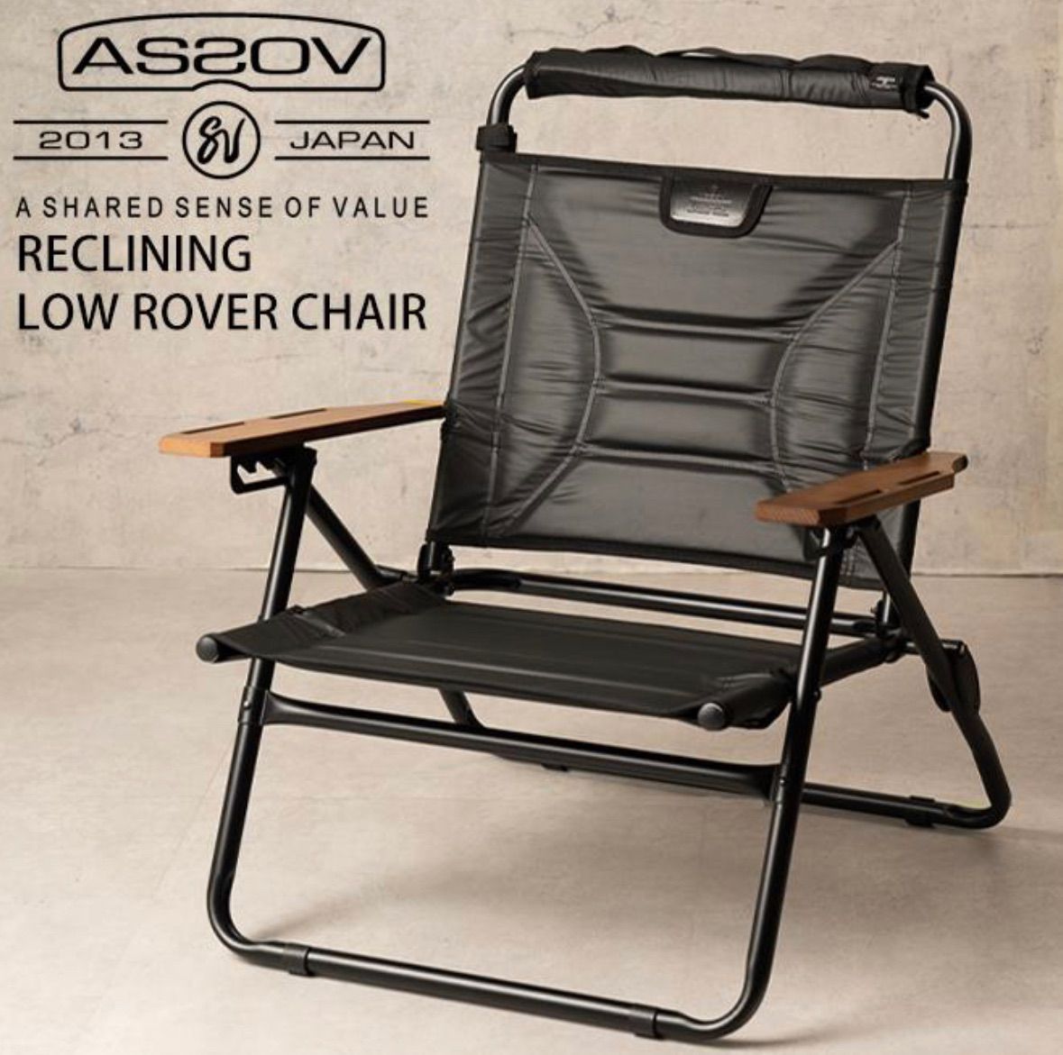 新品未使用 AS2OV アッソブ RECLINING LOW ROVER CHAIR ローバーチェア