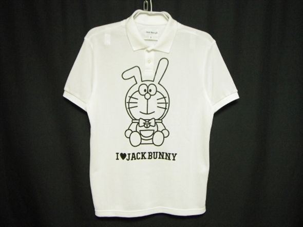 美中古品☆Jack Bunny!! ジャックバニー×ドラえもん 半袖