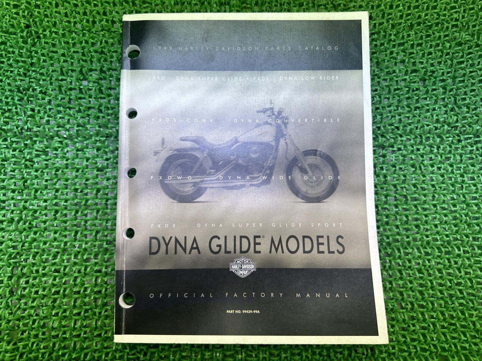 ダイナ パーツリスト 英語版 ハーレー オンライン 正規 バイク 整備書