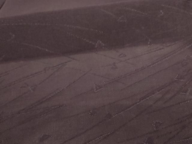 色無地 幾何学文紗