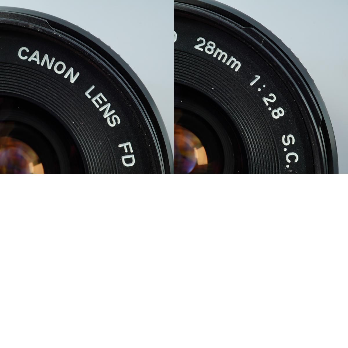 Canon キヤノン FD 28mm F/2.8 s.c. 単焦点レンズ 【公式通販】