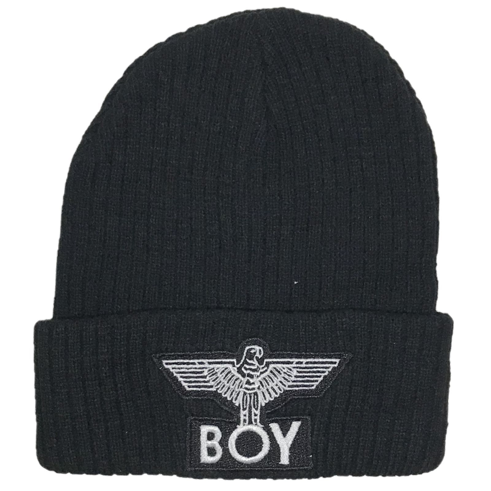 BOY LONDON ボーイロンドン ワッチニットキャップ ブラック - メルカリ