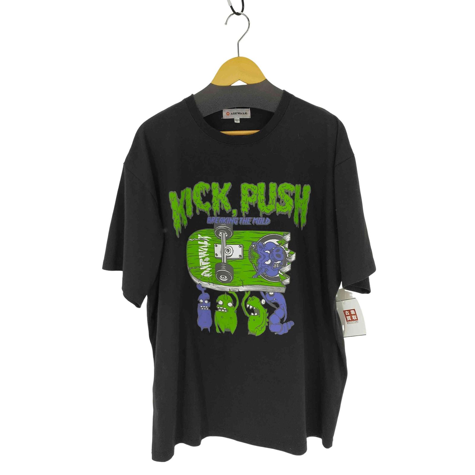 エアウォーク AIRWALK 5L Tシャツ フロントプリント メンズ  5L
