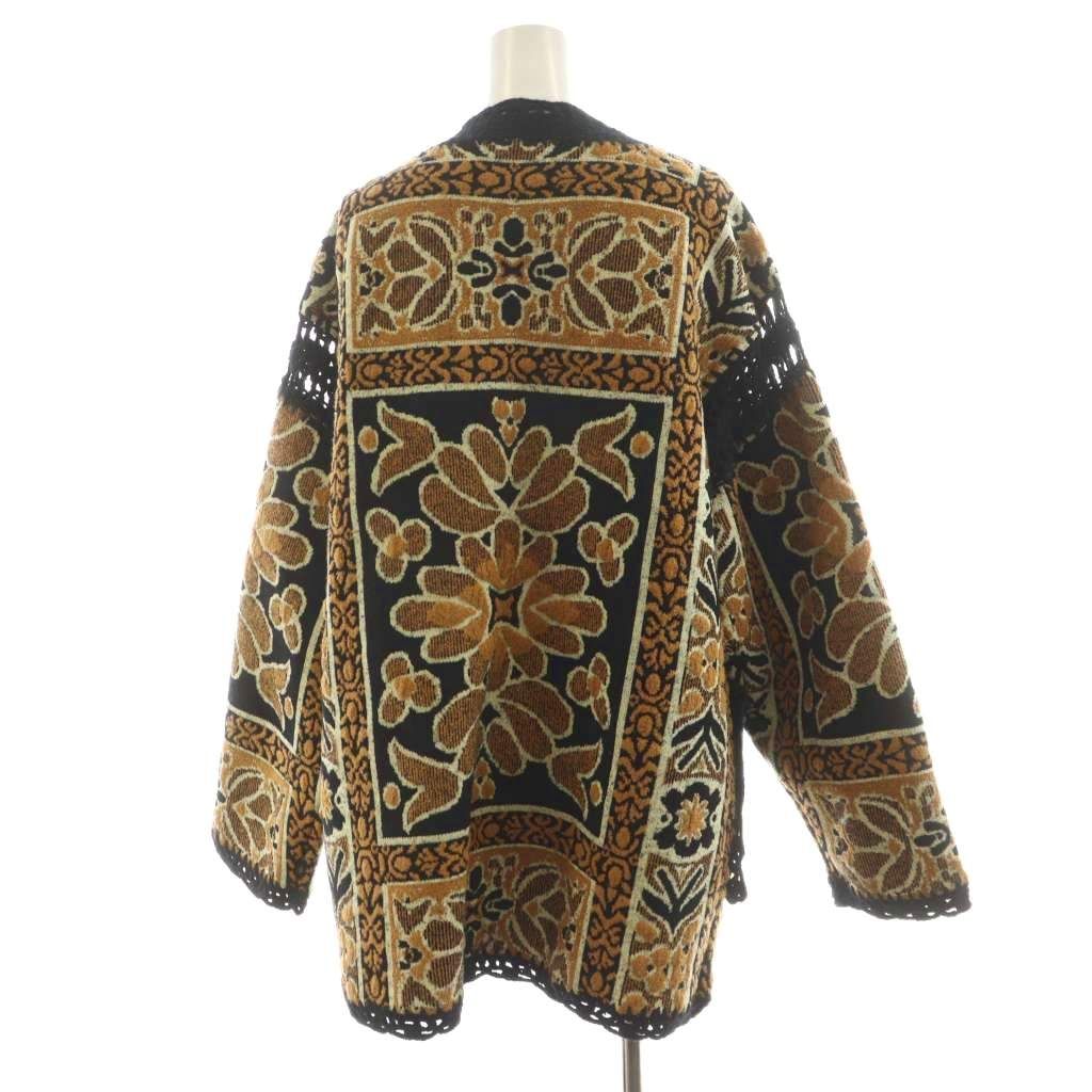 Ameri VINTAGE】 RUG PATTERN KNIT JACKET AMERI VINTAGE RUG PATTERN