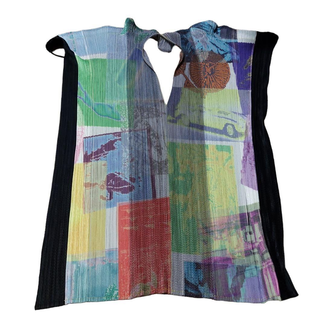 ユニオンアリーナ 京都校 デッキ【希少柄 サイズ5】PLEATS PLEASE 総柄