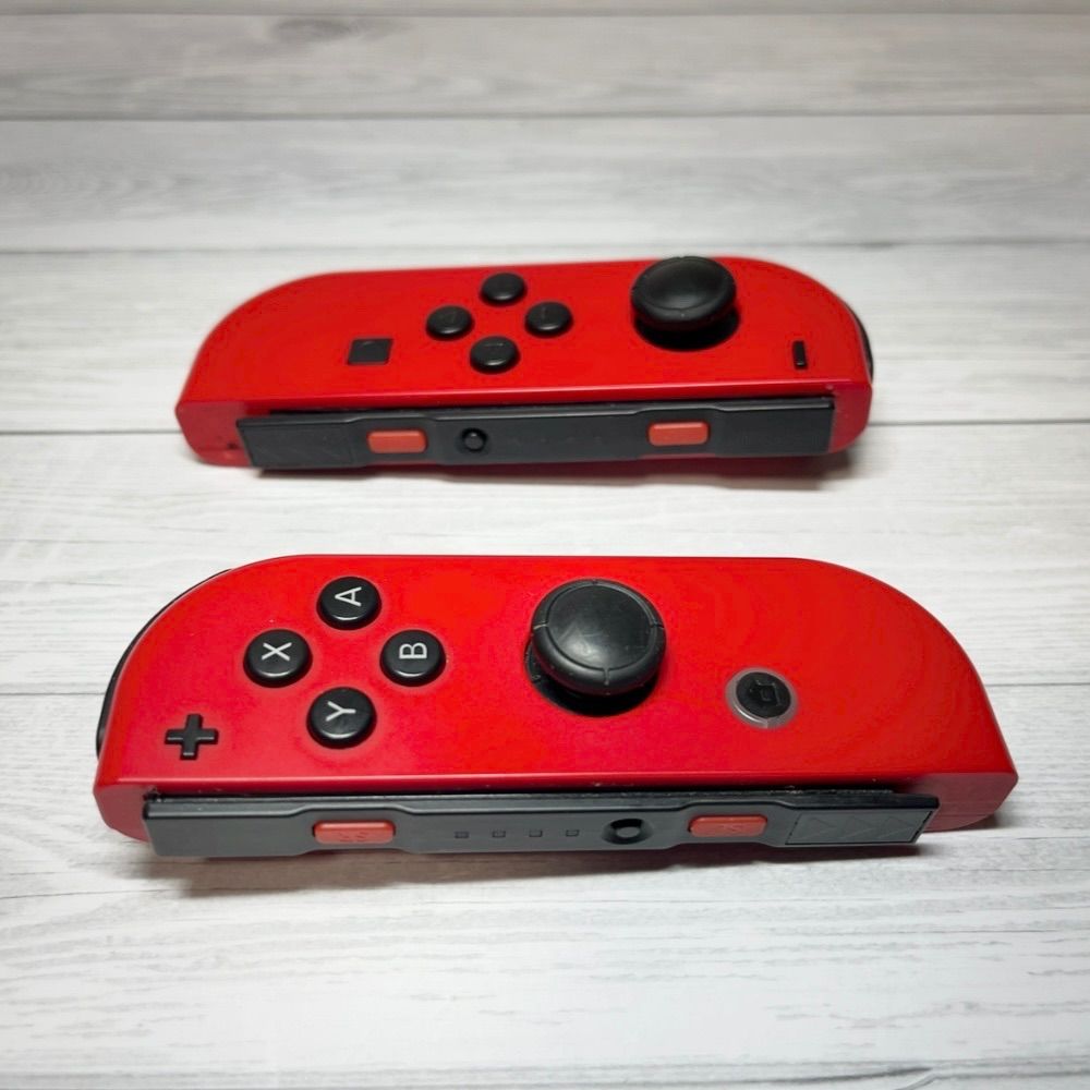 ◇Joy-Con マリオレッド(L)(R) ◇Switch純正ジョイコン - メルカリ