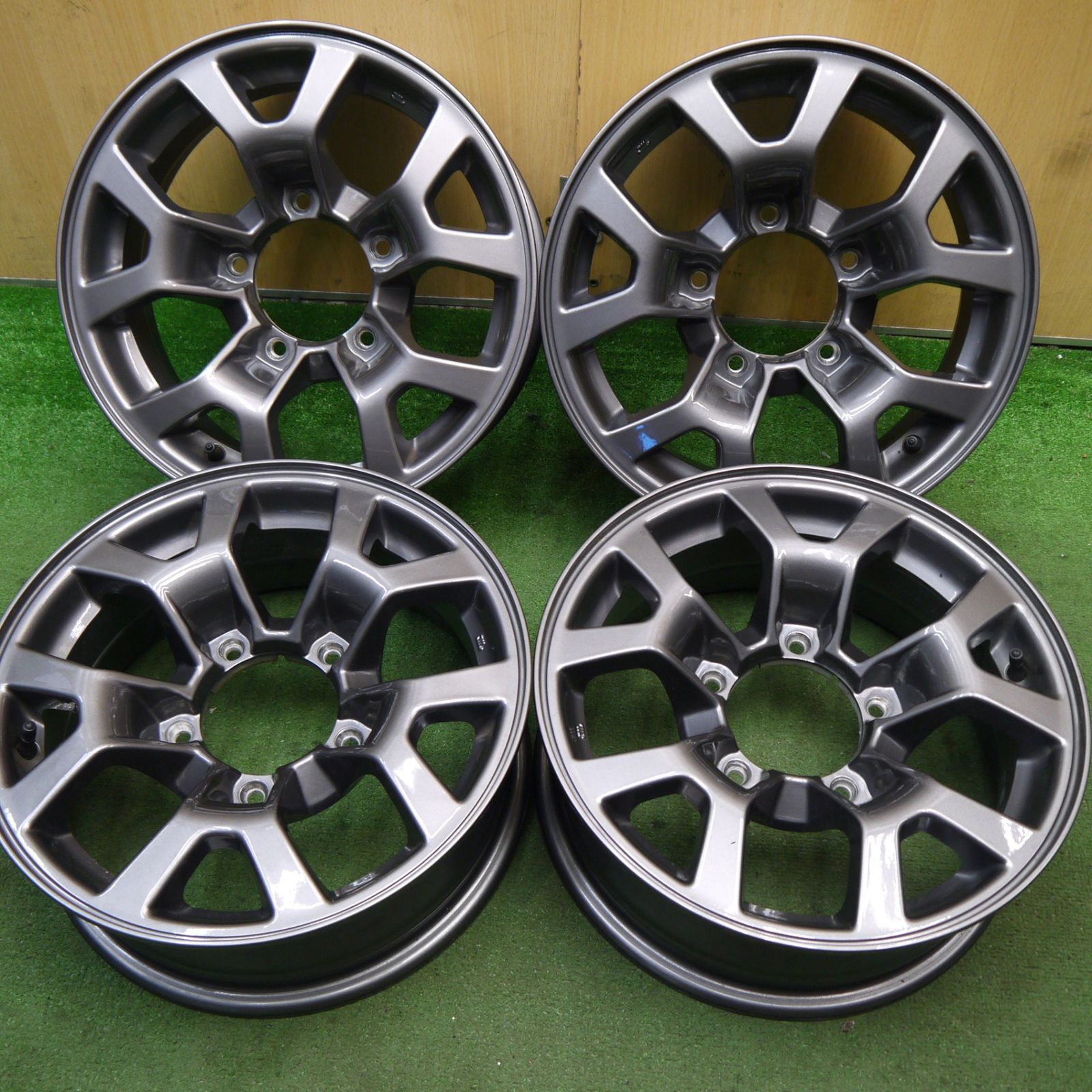 スズキ キャリー DA16T 純正鉄ホイール 中古美品(新車外し) 4枚セット