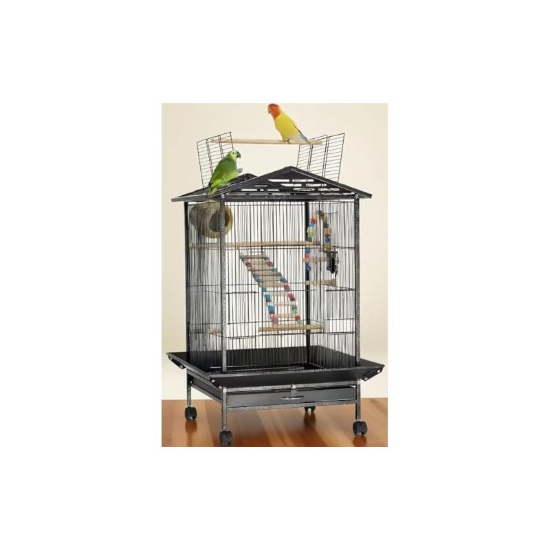 Breaklock】鳥かご スチール 高強度 オウムケージ 取り外し可能