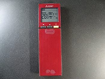 中古】 三菱 ルームエアコン 霧ヶ峰用 リモコン レッド XG162 (M21 EE1