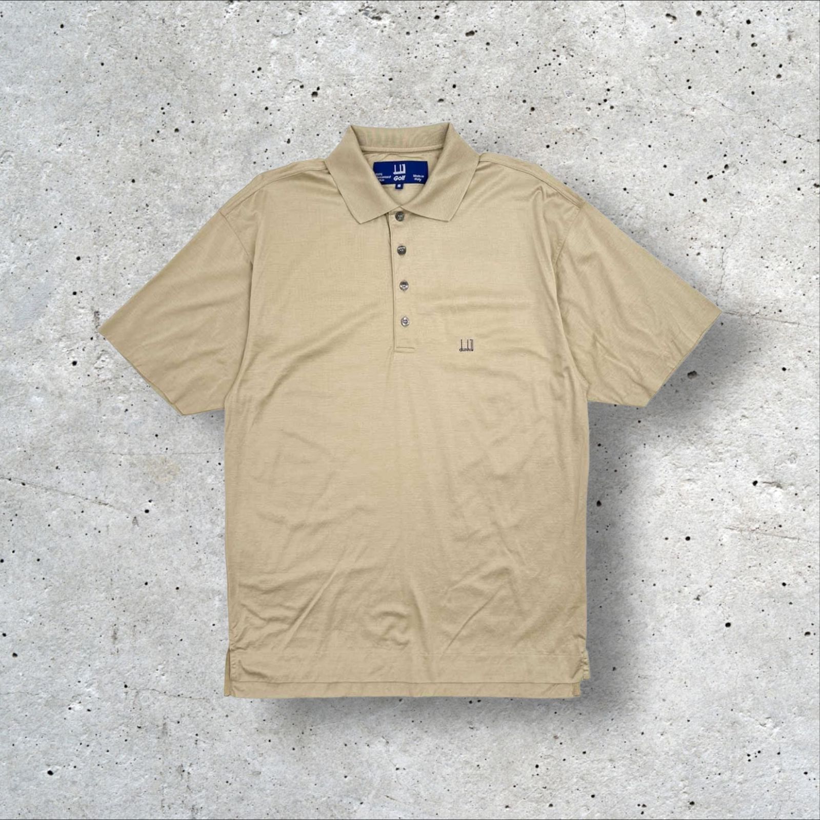 イタリア製 dunhill Golf ( Mercerised Cotton ) 半袖 ポロシャツ