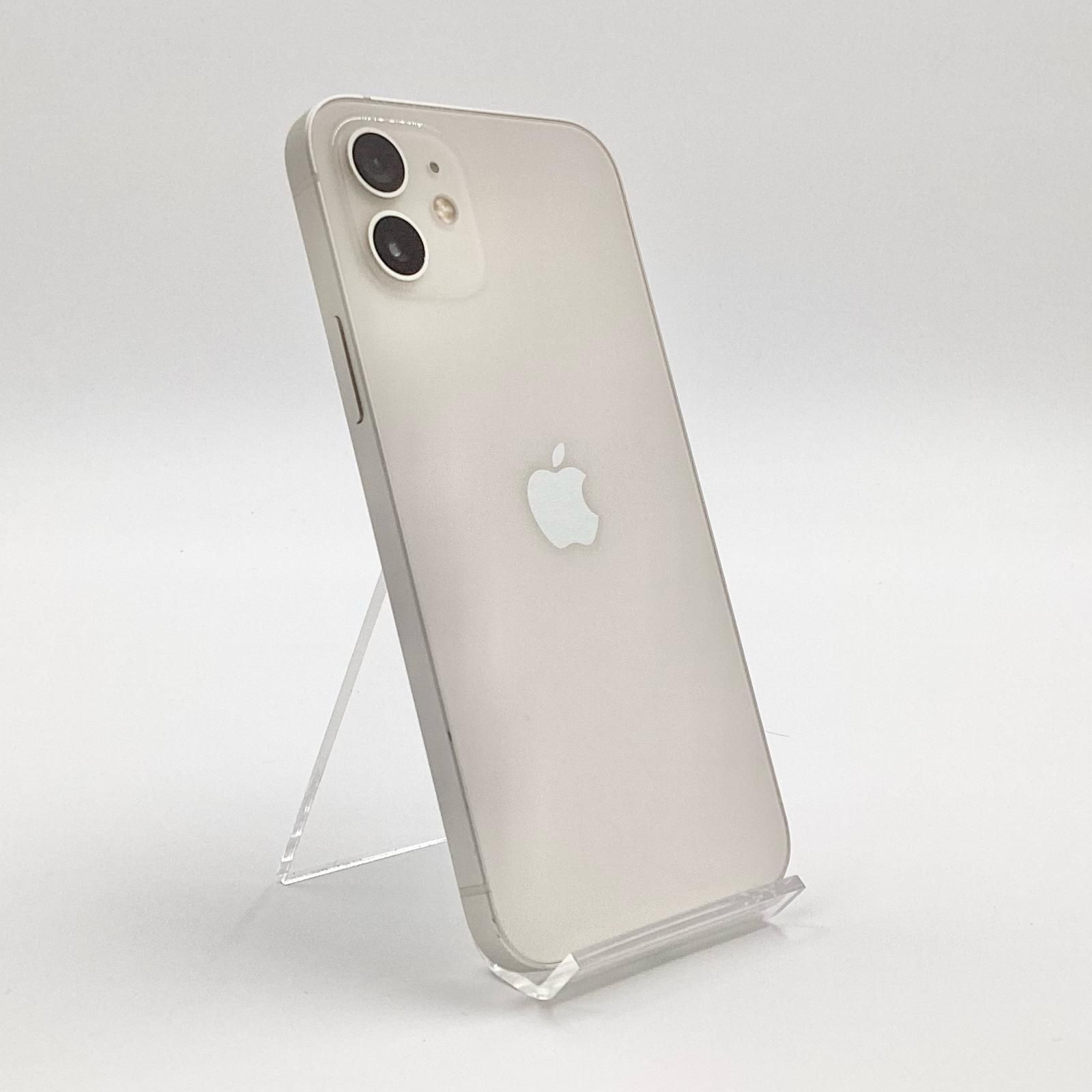 【最速発送】Apple iPhone 12 128GB ホワイト Softbank 78%【難有】