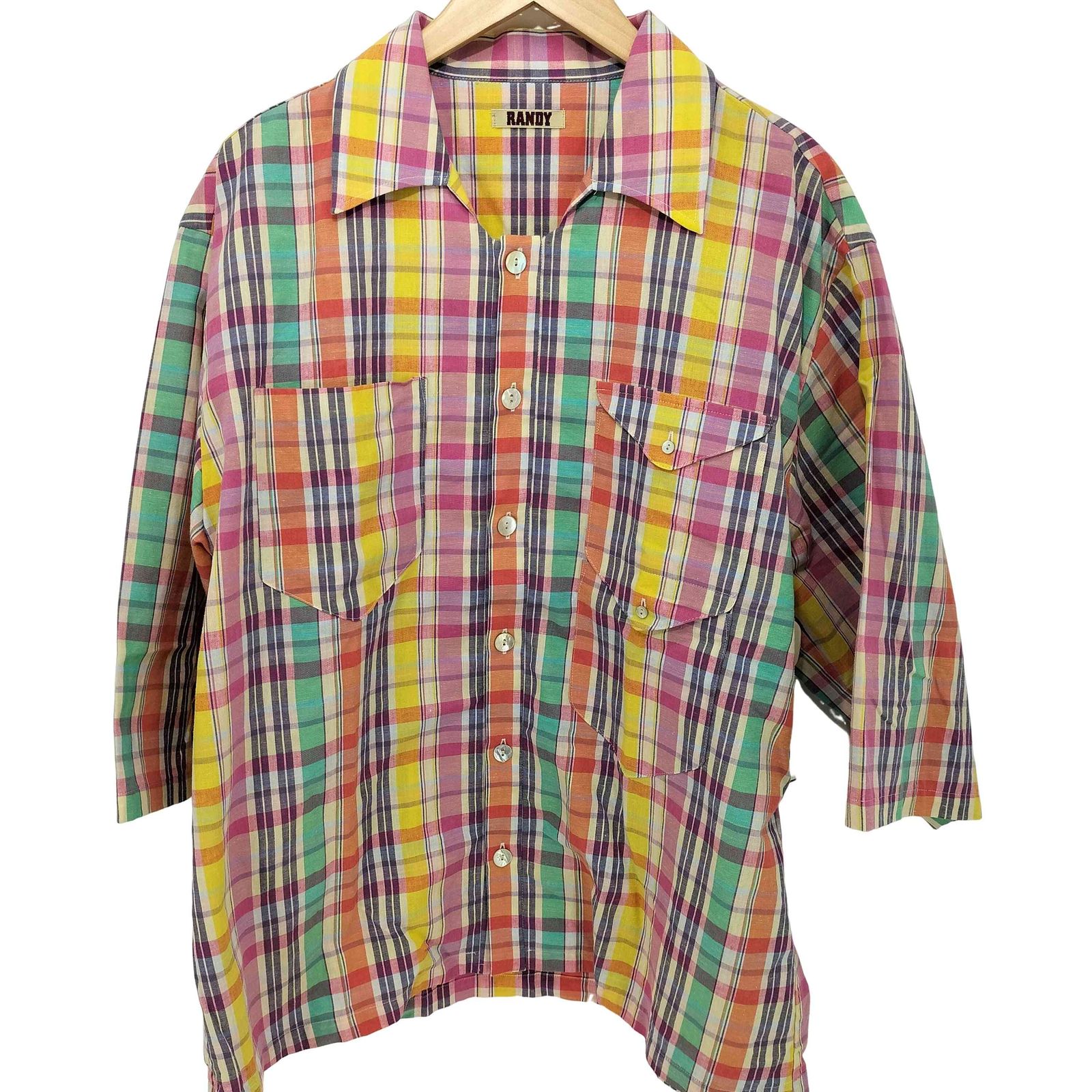 ランディ RANDY SURPRISAL BACK CUT SHIRT メンズ 2 - メルカリ