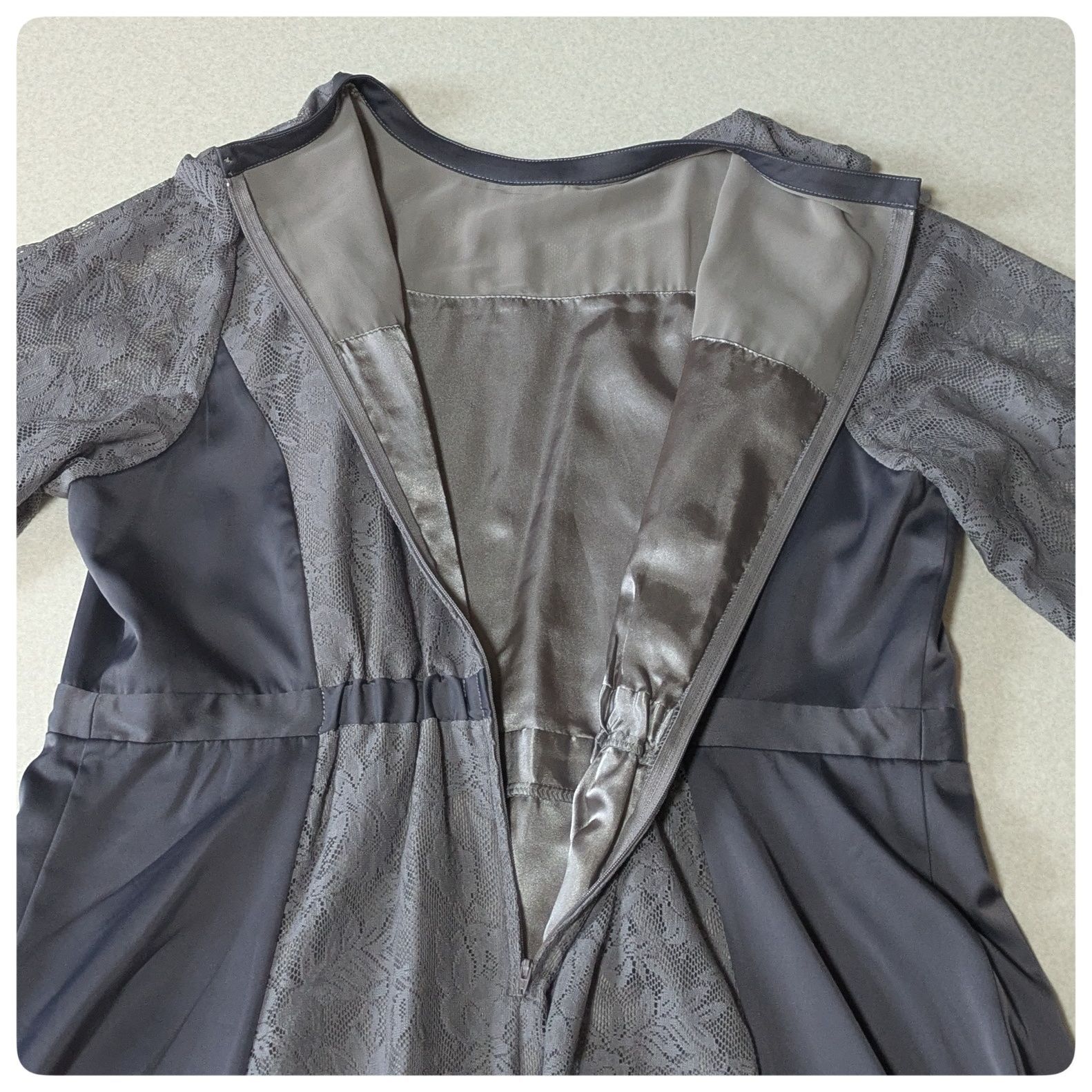 体型カバー グレー