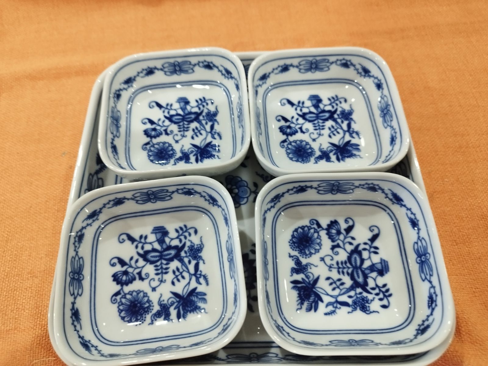 フッチェンロイター＆ボヘミア 洋食器5点セット