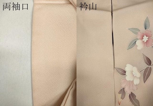 平和屋着物●訪問着　友禅　草花文　正絹　逸品　CAAZ2571ut 平和屋着物○訪問着 友禅 草花文 正絹 逸品 CAAZ2571ut - メルカリ