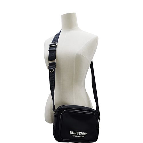 ✨極美品✨バーバリー ナイロン ショルダーバック メンズ BURBERRY □極美品□ バーバリー ナイロン ショルダーバッグ