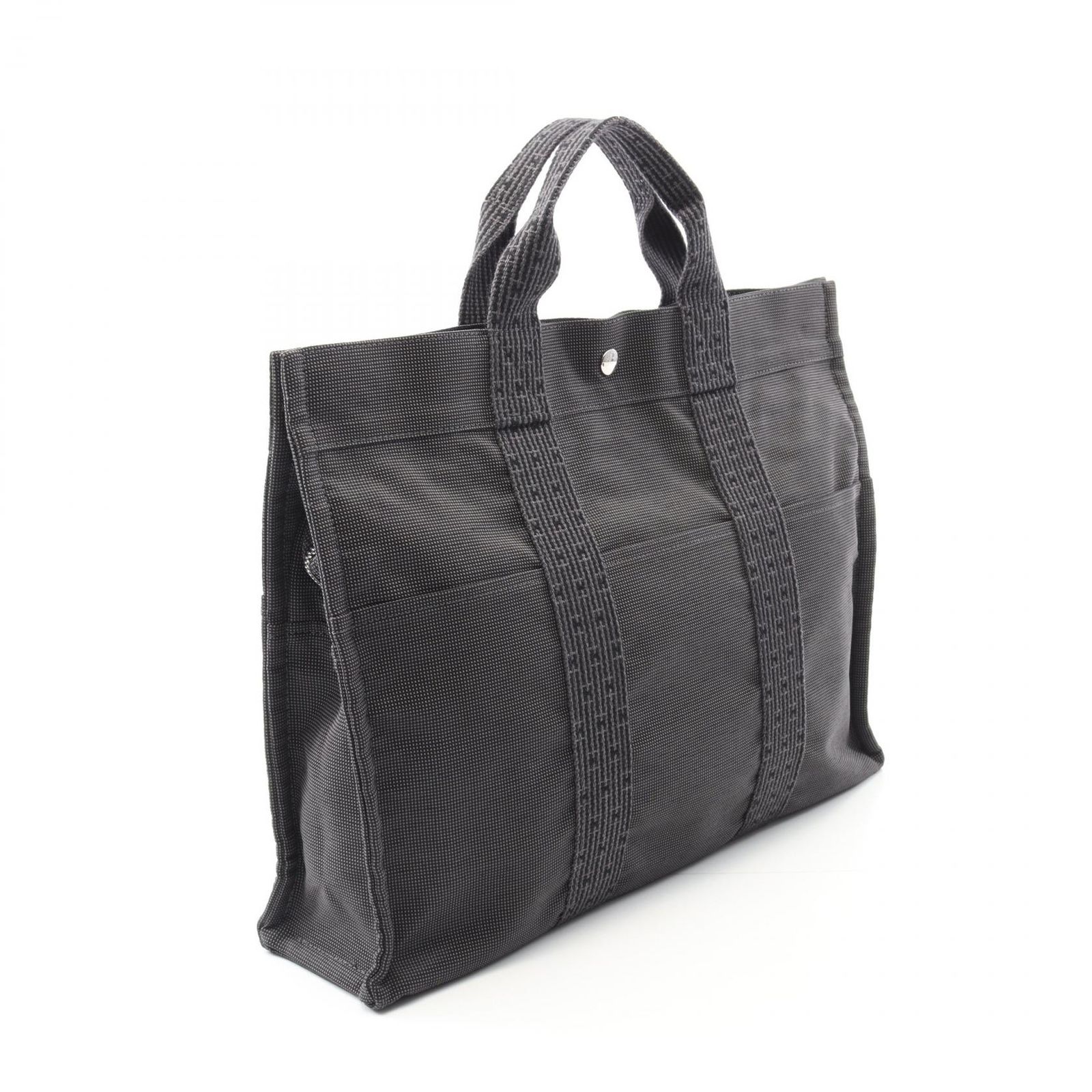 エルメス HERMES トートバッグ エールラインMM グレー その他