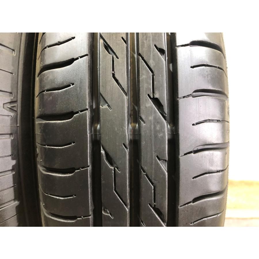 145/80R13 イエローハット エコファイン 2本 2021年製 3624 サマー