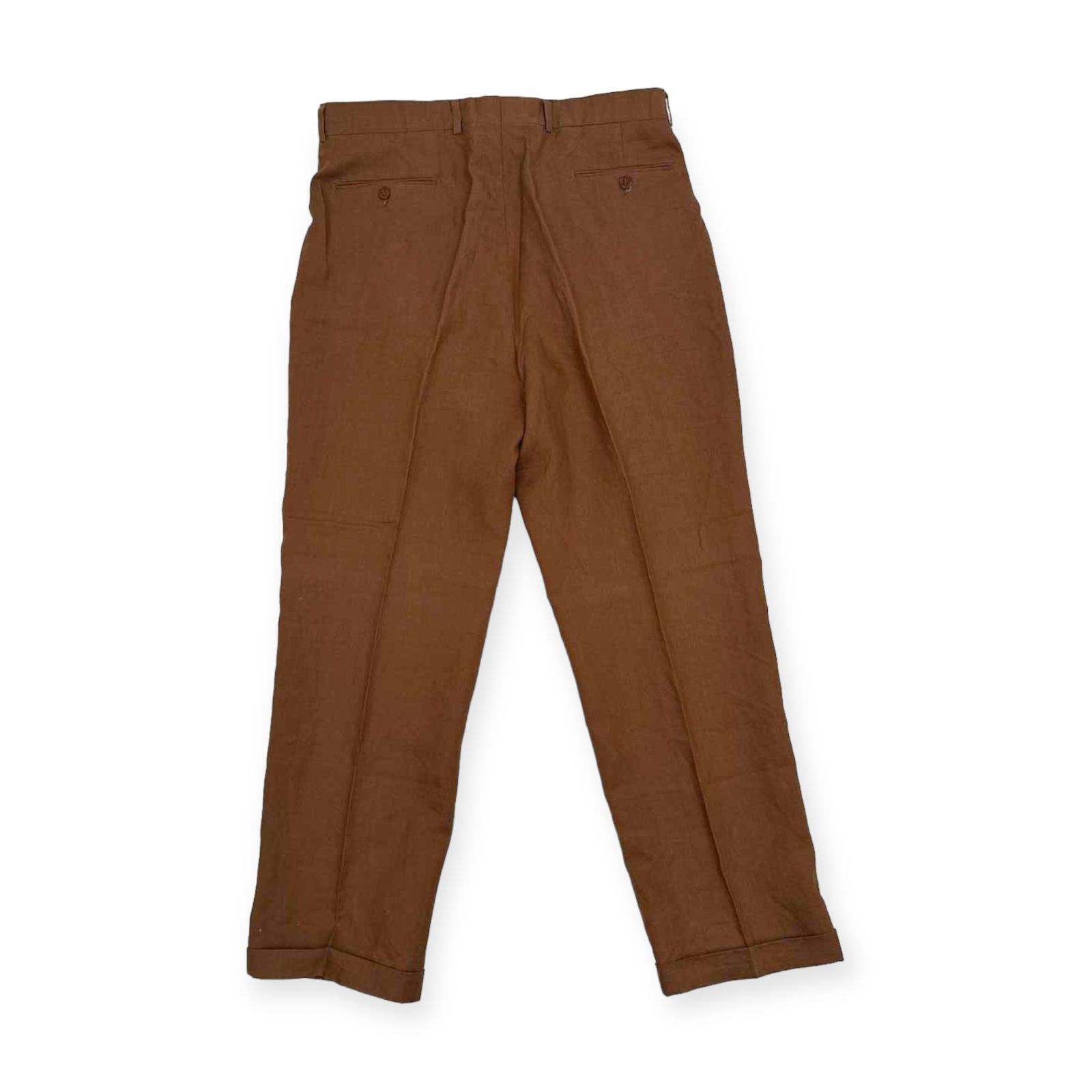 LEONARD レオナール homme paris ツータック スラックスパンツ