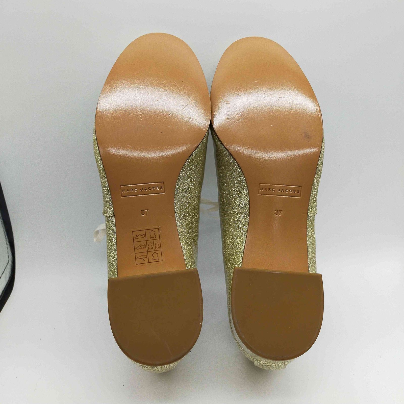 マークジェイコブス MARC JACOBS BETTY LACE UP OXFORD ラメ 