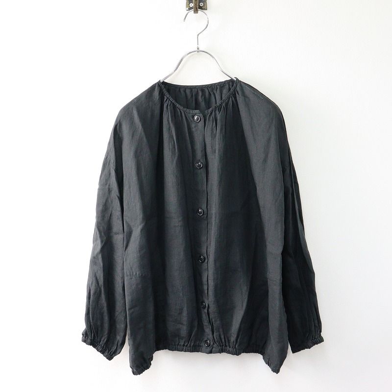 美品 2024SS 定価2.7万 ネストローブ nest Robe ラミーギャザー