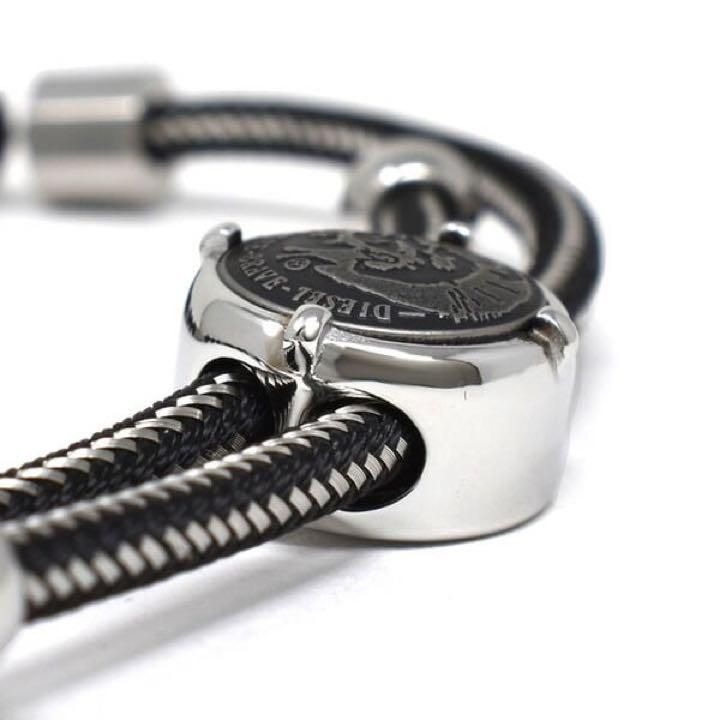 DIESEL ステンレス ブレスレット DIESEL ディーゼル