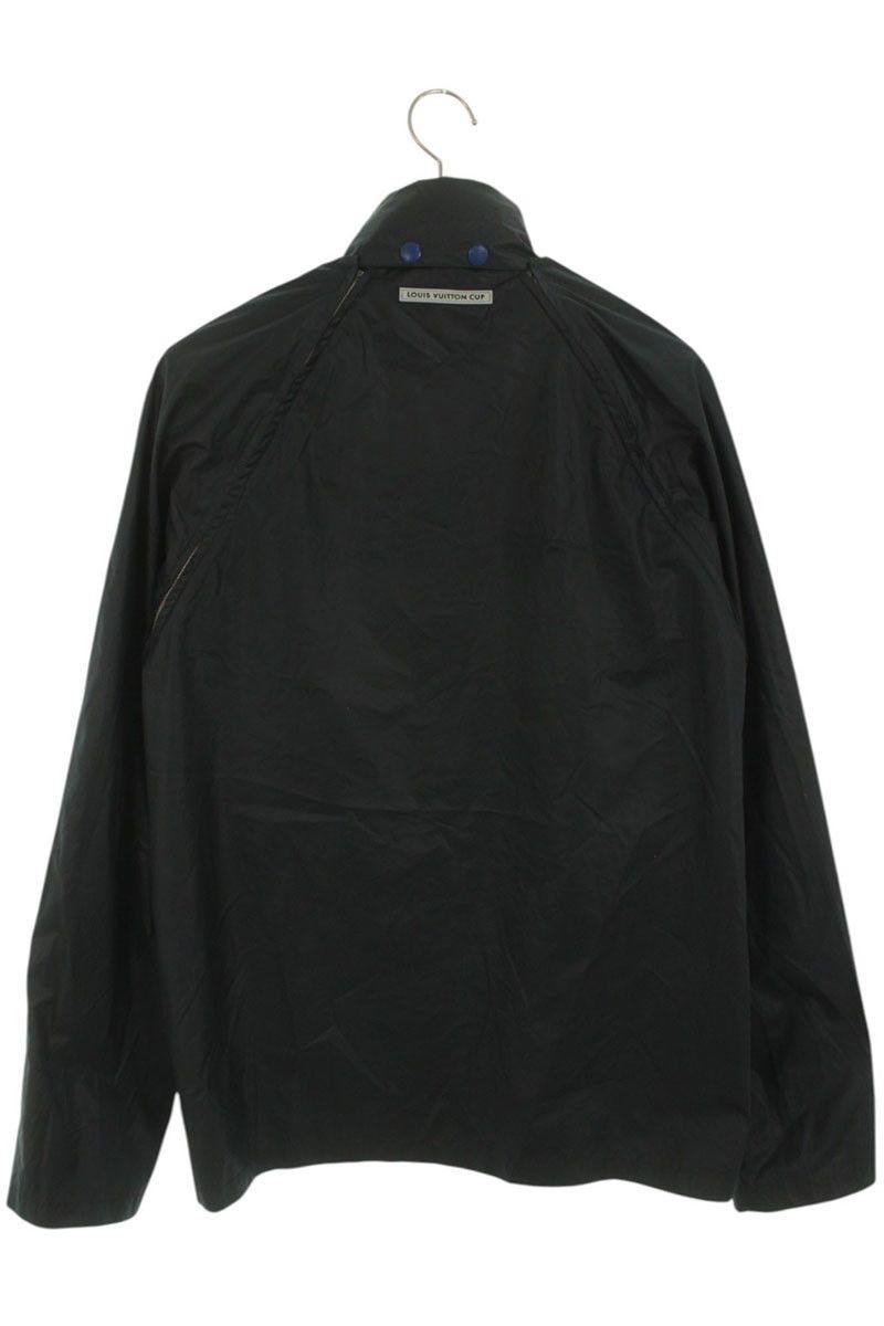 ルイヴィトン MKBS72PCN フード付ジップアップポリエステルブルゾン  