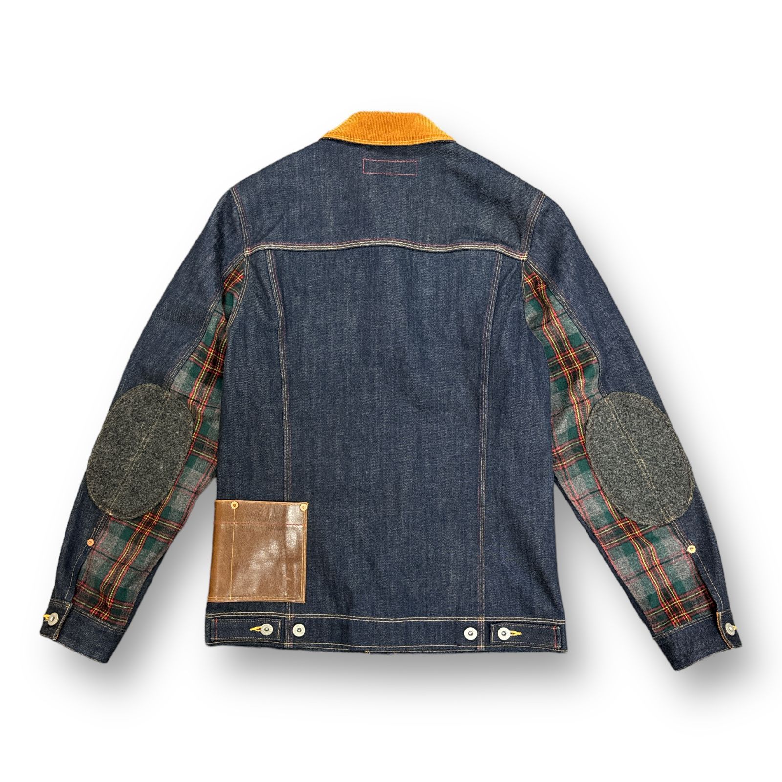 JUNYA WATANABE MAN × Levi's デニム カバーオール ジャケット ジュンヤワタナベ リーバイス コラボ インディゴ S  WJ-J202 66379A - メルカリ